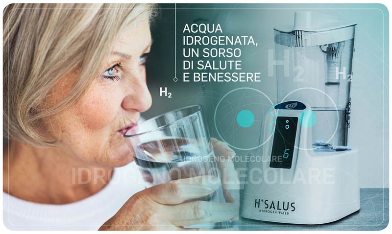 Acqua filtro alcalina, Benefici dell'acqua idrogenata
